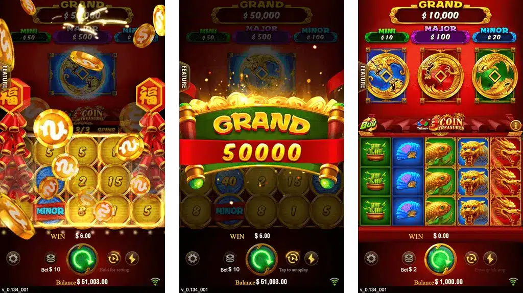 3 Coins 11Game Bonus
